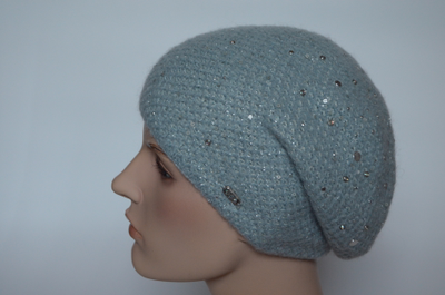 Берет Vizio 6161 B голубой