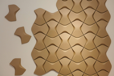 Гипсовая 3D панель "Элль"