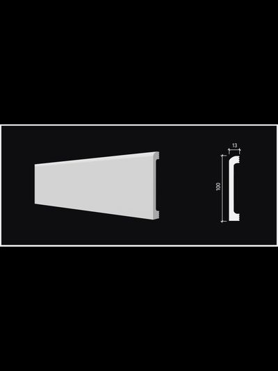 Напольный плинтус Decor Dizayn DD707, 2 метра