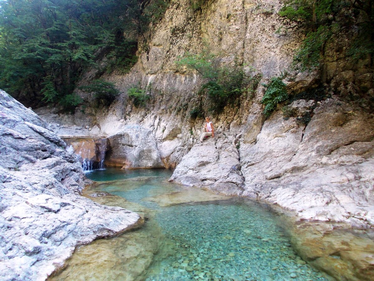 Большой каньон Крыма, пеший тур в мае