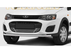 Защита бампера Lada Kalina