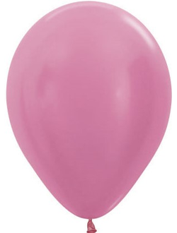 Воздушный шар фуксия металлик