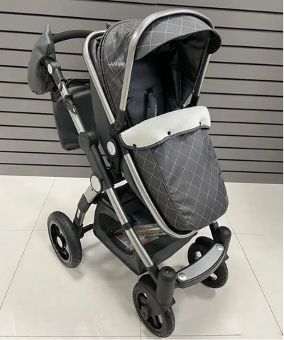 Детская коляска 3 в 1 Luxmom 600G Клетка