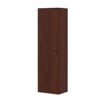 Гардероб для руководителя 59.2x43.8x204.6 миланский орех темный коллекции Офисные шкафы для одежды
