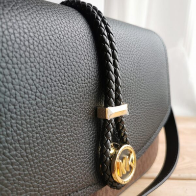 Сумка Michael Kors Cece коричневая с черным