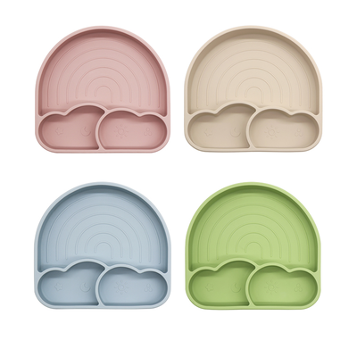 Тарелка секционная радуга ФИСТАШКОВЫЙ