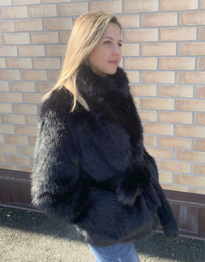 Шуба 734 черный