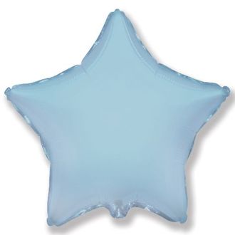 Звезда Светло-голубой / Blue baby 18"/46 см