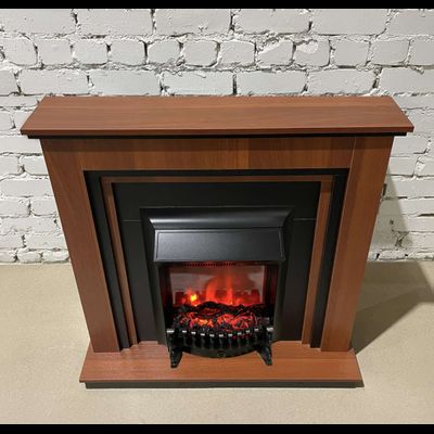 Электрокамин Вотан CR с очагом Fobos