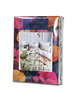 Постельное белье CRISTELLE AMANTE комплект сатин двуспальное 180x210x1 230x220x1 70x70x2 AM02-88-70