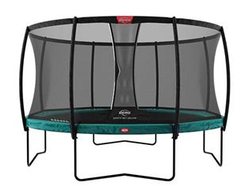 Батут с сетью BERG Elite Regular 330 Green + Safety Net Deluxe