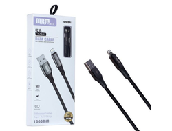 Кабель USB MRM MR84i Lightning 1000mm (Black)  10pcs