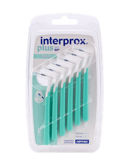 Ершики межзубные 0,9 мм, конические Interprox Plus, Dentaid, 6 шт.