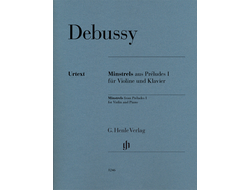 Debussy. Minstrels für Violine und Klavier