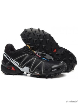 Salomon speedcross 3 Black/white Мужские (40-45)