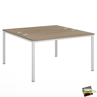 Стол-тандем письменный на металлокаркасе  VL-41/42/43