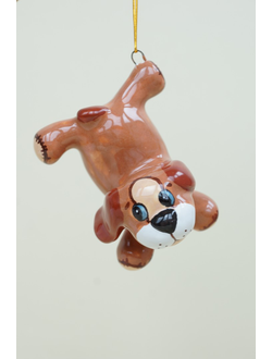 Плюшевая собачка