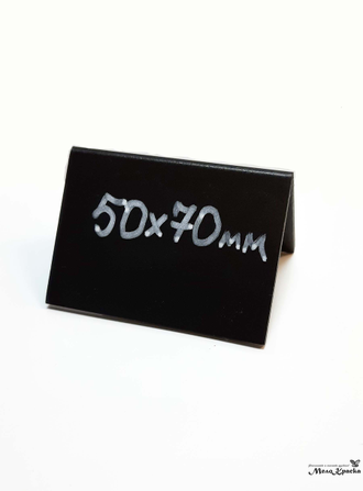 Меловой ценник "Домик", 70х50х3 мм