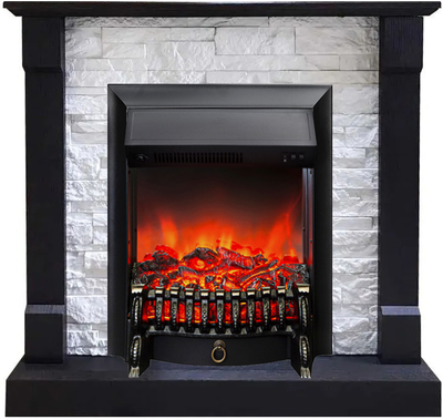 Электрокамин Моника BL M2 с очагом Fobos