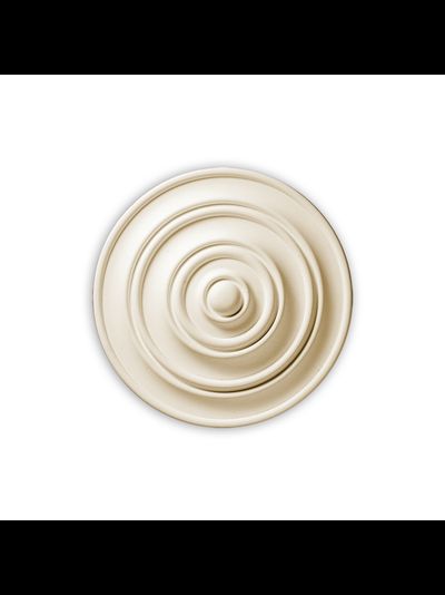 Розетка потолочная гладкая из полиуретана (Фабелло Декор) Fabello Decor R318 (335мм)