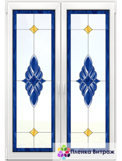 Витражная пленка, витражная пленка самоклеющаяся под заказ,пленочный витраж с фацетом