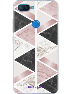 Чехол для Xiaomi с мраморным дизайном №113