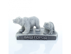 БУРЫЙ МЕДВЕДЬ С МЕДВЕЖОНКОМ 2.ОПТ