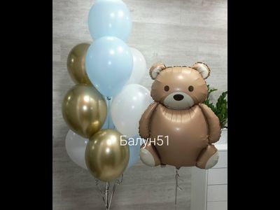 10 шаров на грузе + фигура