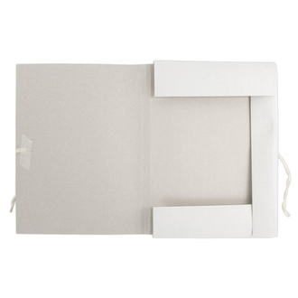 Папка для бумаг с завязками картонная BRAUBERG, 440 г/м2, до 200 листов, 110926