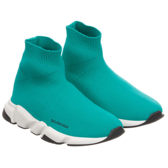Balenciaga speed trainers green best sale