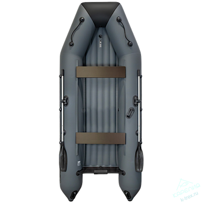 Лодка ПВХ Мастер Лодок Барс 3600НДНД Графит / Чёрный