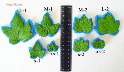 "Лист смородины " силиконовый молд (вайнер)