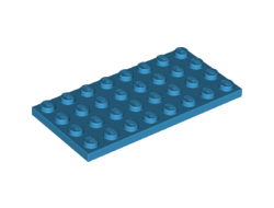 Plate 4 x 8, Dark Azure (3035 / 6209672)