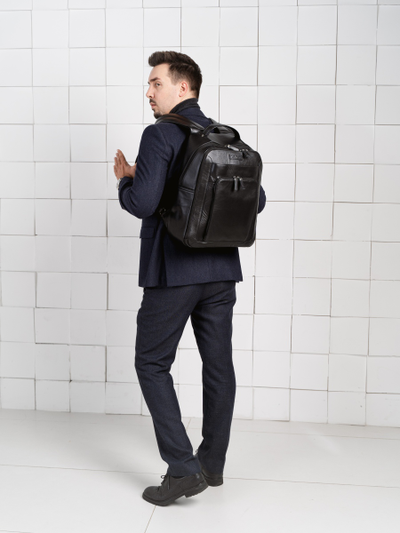 Кожаный рюкзак Montemoro brown (арт. 3044-04)