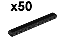 Technic, Liftarm Thick 1 x 11, Black (32525 / 3252526 / 4156150 / 4534909 / 6029578)