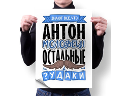 Плакат #4 Антон
