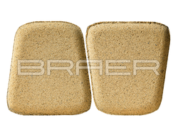 Тротуарная плитка классико круговая песочный braer 60 мм