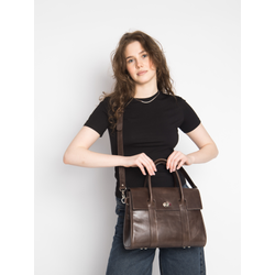 Деловая сумка Valenza Premium brown (арт. 5076-52)