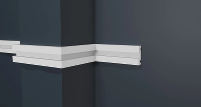 Молдинг из дюрополимера Decor Dizayn DD637, 3 метра