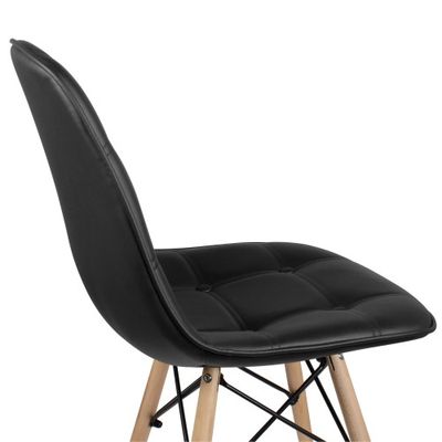 Дизайнерский стул «Квадро», WX-301 (черный)