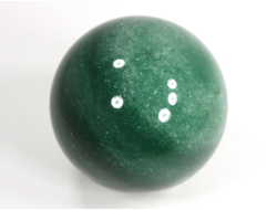 Шар Авантюрин зеленый, Бразилия (55 мм, 246 г) №35799