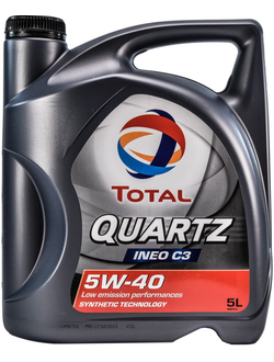 Масло моторное Total Quartz Ineo C3 5W40 5л.