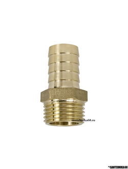 Штуцер латунный под шланг 2" F х 50 мм TIM SSF750 вн.р. н.р.