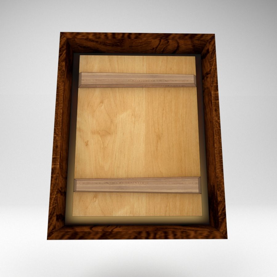 киот деревянный, SketchUp