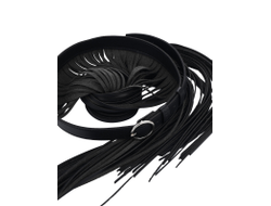 Bonny пояс с бахромой 80 Черный