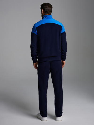 Теплый мужской спортивный костюм  из флиса 111SKM-1549