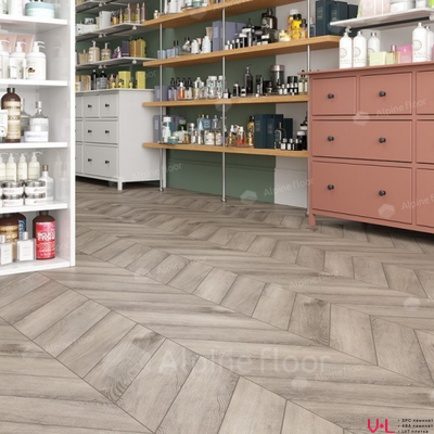 Кварцвиниловая плитка Alpine Floor Chevron LVT Дуб Исида ECO 20-8 купить на vinyl-laminat.ru