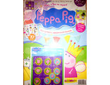 Журнал &quot;Свинка Пеппа. Официальное издание. Peppa Pig. Official edition&quot; №24 + подарок и наклейки