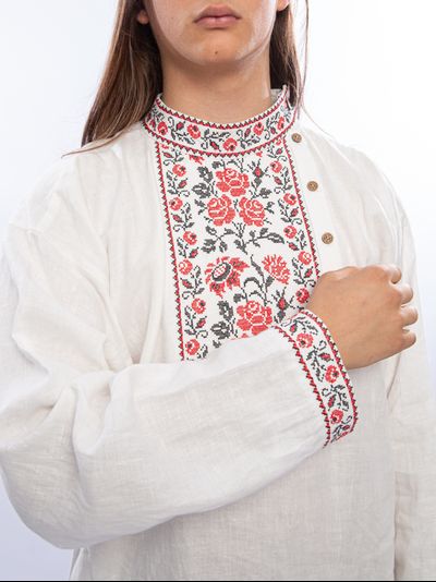 Славянская рубаха &quot;Цветочная&quot;