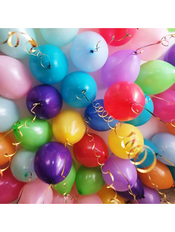 Шары с гелием ассорти
